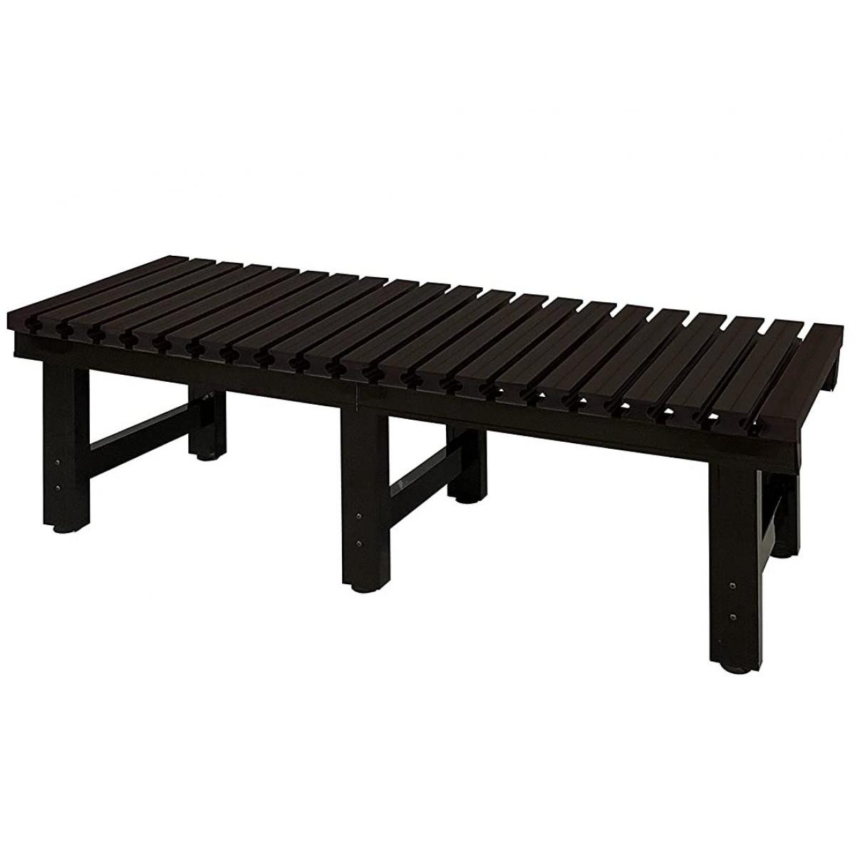 【I】【代引不可】アルミス(ALUMIS) アルミぬれ縁 天板樹脂製 幅1300×奥行450mm ANER-1345B 【沖縄・離島不可】