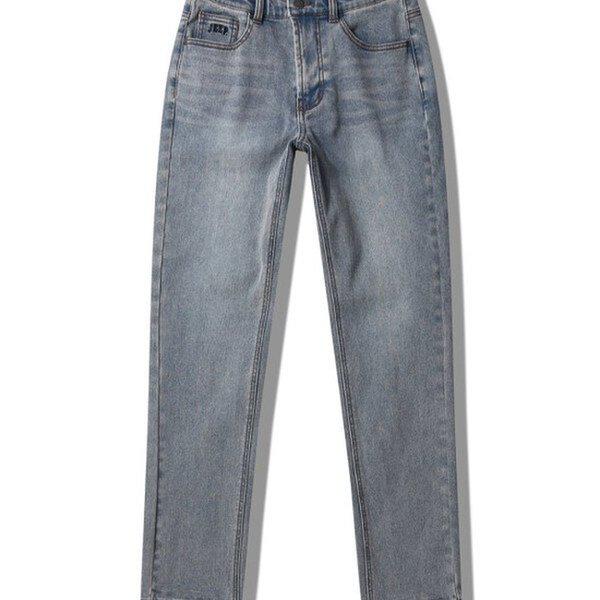 ケットブラシストレートデニムパンツJP4DPU131_GN