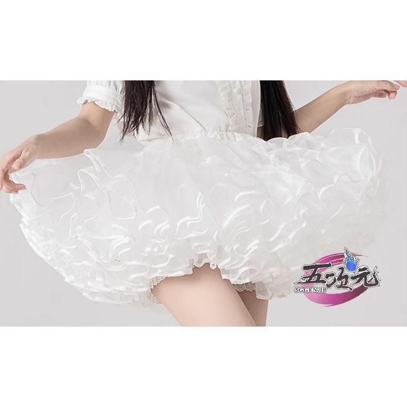 【SNS大人気】　コスプレ　パニエ　丈30cm×ボリューム28m　他のサイズは個別でオーダー可能