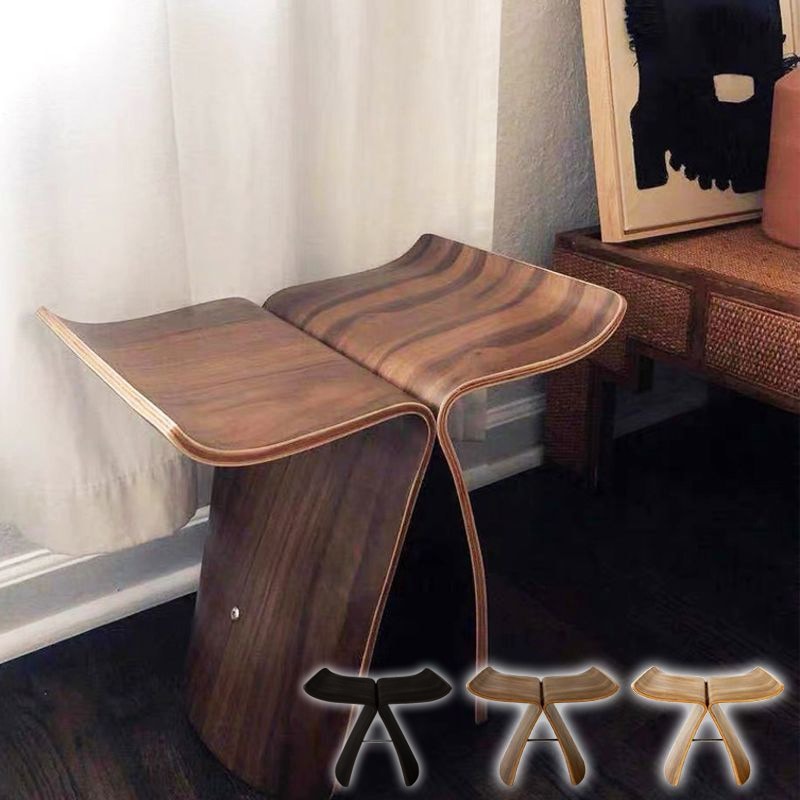 柳宗理 バタフライスツール リプロダクト 天然木 sori yanag butterfly stool デザイン デザイナーズ ジェネリック
