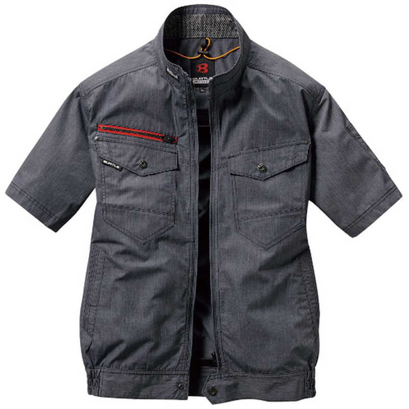 バートル　空調服 エアークラフト 半袖ブルゾン [M/インディゴ]　AC7146-45-M