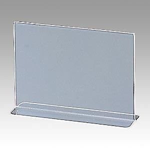 他サイト： セキセイ SSD-2763-00 サインスタンド 両面用 Ａ６ ヨコ【１個】 SSD276300 横置きの商品画像