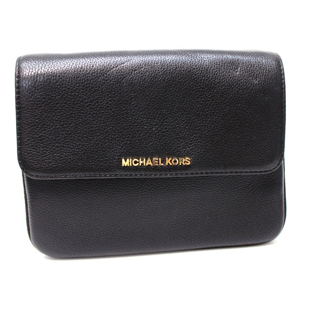 Michael Kors マイケルコース ショルダーバッグ ショルダーバッグ ポシェット カバン メンズ レディース レザー ブラック