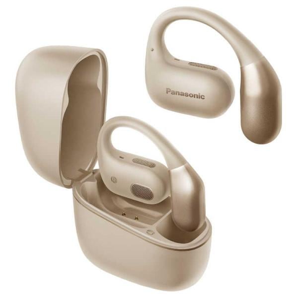 パナソニック イヤホン ワイヤレス Bluetooth ノイズキャンセリング オープンイヤー型 RB-F10D-C クリーム Panasonic