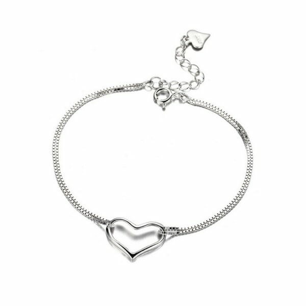 シンプルハートブレスレット送料無料！ LUPIS