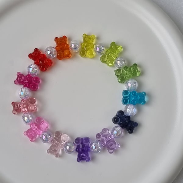 Qoo10] ハリボーグミのブレスレット (Rainb