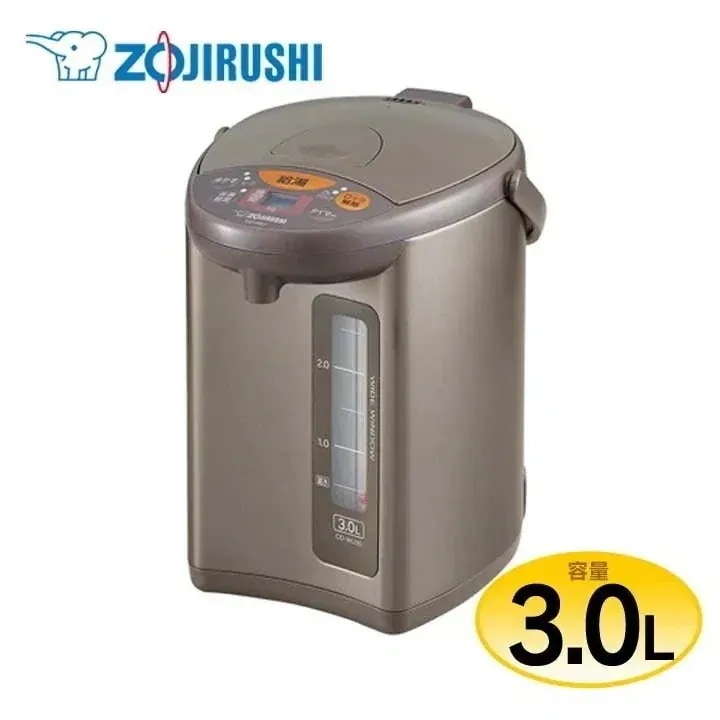 電気ポット 3.0L ポット 保温 魔法瓶 保温マイコン沸とう電動ポット メタリックブラウン CD-WU30 湯沸かし器 湯沸し器 湯沸しポット 電気給湯ポット　メガ割