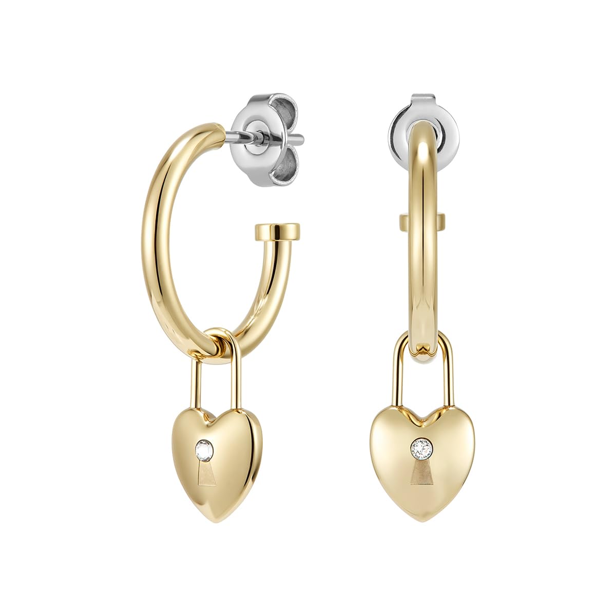 正規代理店 [OLIVIA BURTON] オリビアバートン ピアス イヤリング レディース クラシック ロックハート フープ ピアス