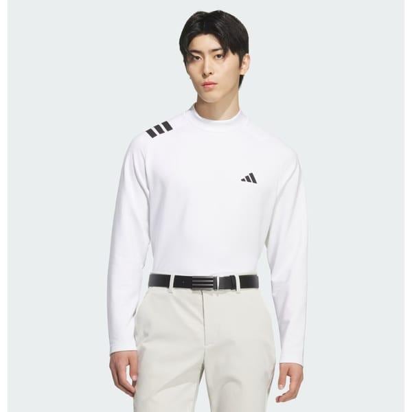 男性用コールドレディ 三本線 LS モックネック シャツ JL7945 JN1230