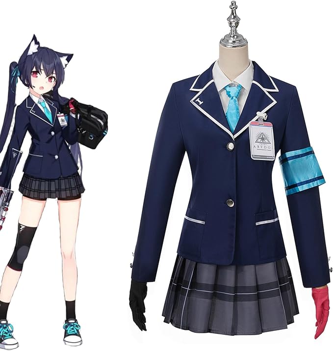 ブルアカ コスプレ衣装 黒見セリカ 制服コスプレ ブルーアーカイブ コスプレ セリカ ブルアカ コスプレ セリカ 制服 女子高生 コスプレ jk制服 春秋夏 文化祭