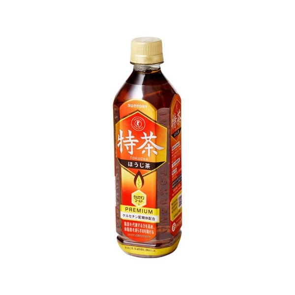 特保 特茶 ほうじ茶手売り用ペットボトル 500ml 24 メーカー直送