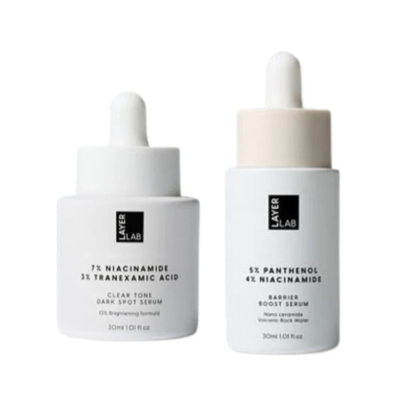 [25SS/新作]シミ跡クリアセラム 30ml+ニオソーム パンテノール 5% セラム 30ml