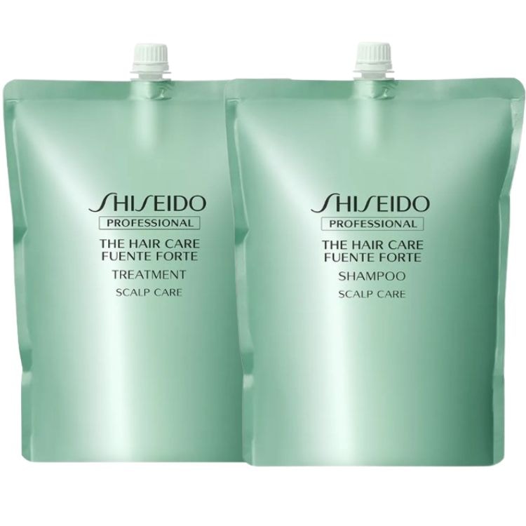 各1個セット 資生堂プロフェッショナル フェンテフォルテ シャンプー 1800ml レフィル + トリートメント 1800g レフィル 詰め替え SHISEIDO