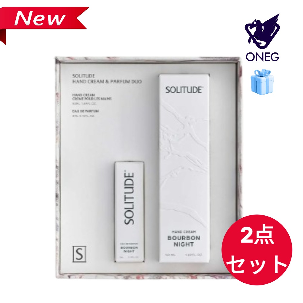 [ギフトセット/NEW] ハンドクリーム パフューム デュオ バーボンナイトセット（シプレ系）オードパルファム3ml+ハンドクリーム50ml/ ギフトセット/ ミニ香水/ 韓国コスメ