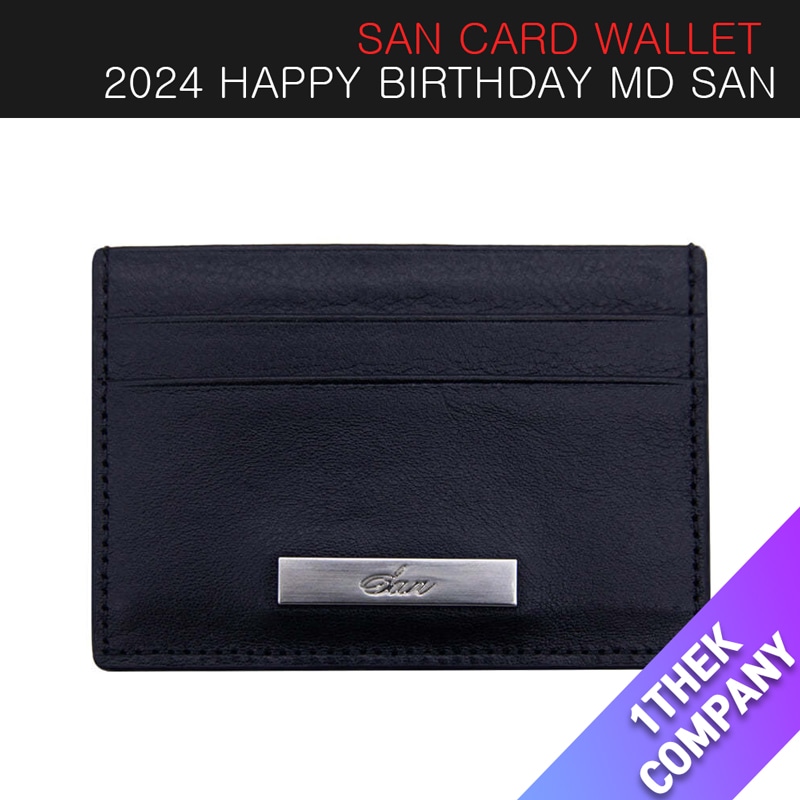 （SAN CARD WALLET）ATEEZ 2024 HAPPY BIRTHDAY MD SAN IN TINY POCKET