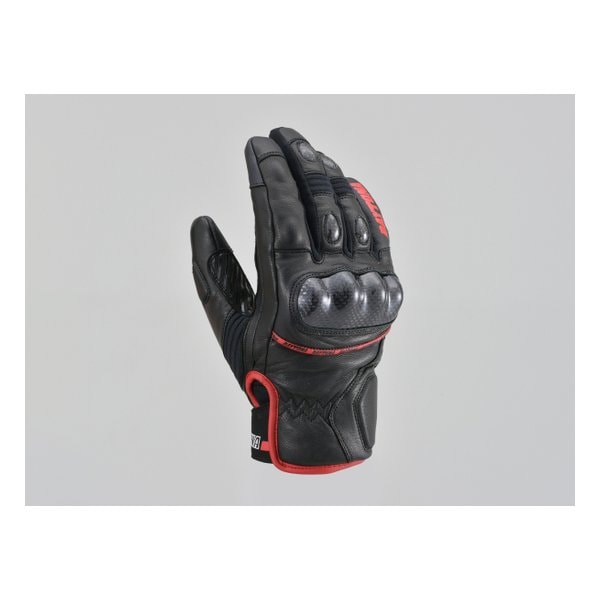 HBG-058 AWスポーツショートグローブ ブラック/レッド XL D22200