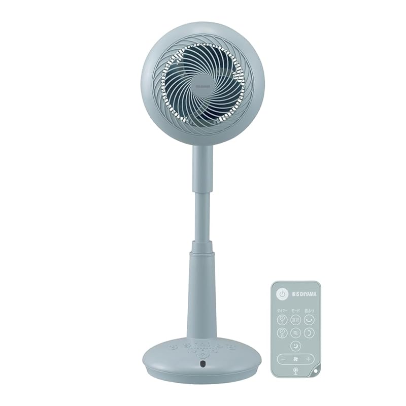 即納：【節電対策】 アイリスオーヤマ サーキュレーター 15cm 上下首振り 左右首振り リモコン付 DCモーター 扇風機 空気循環 省エネ 節電 卓上 パワフル送風 コンパクト 静音 一人暮らし 部
