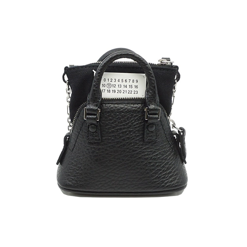 メゾンマルジェラメゾンマルジェラ 5AC クラシックベビーバッグブラック SB3WG0025P4455T8013 QN95012509750