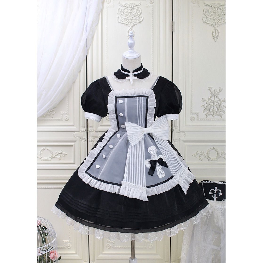 ロリータ コスプレ 2023 新作 ワンピース OP 半袖 可愛い ロリータドレスサンタコスプレ 6,008円