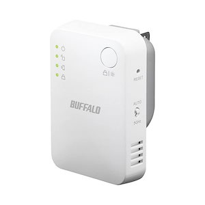 WiFi 無線LAN 中継機 Wi-Fi 5 11ac 866 + 300 Mbps ハイパワー コンセント直挿し コンパクト