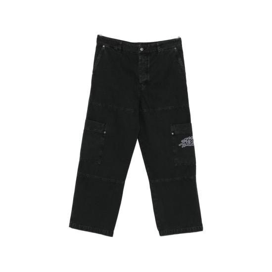 OFF WHITE Men Straight Pants 44XCF04ES26 F001 001 BLACK