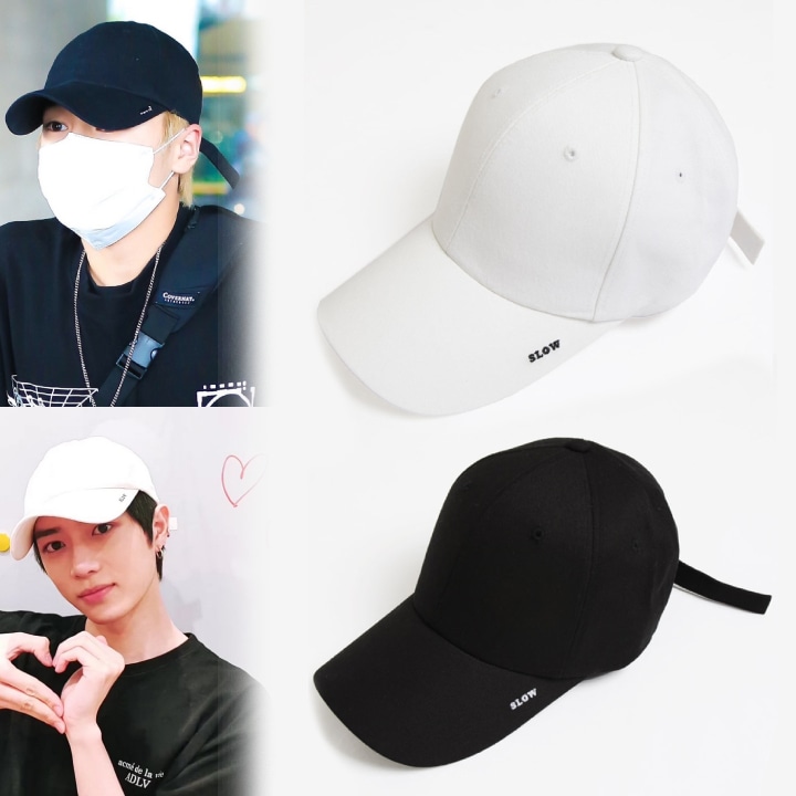 【Stray kids着用】 X BUCKLE CAP BLACK/WHITE