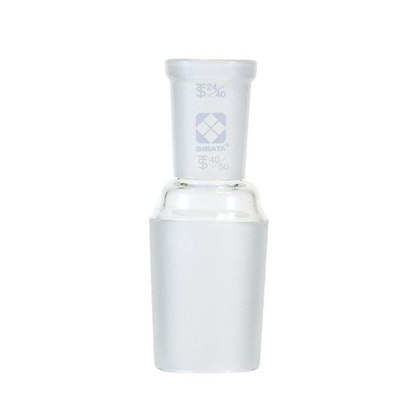 [柴田科学]共通摺合連結管 径違い 縮小用 24/40-40/50