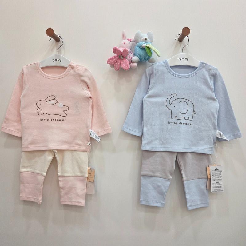 ロディ上下(ブルー,ピンク) 01T157606_GN