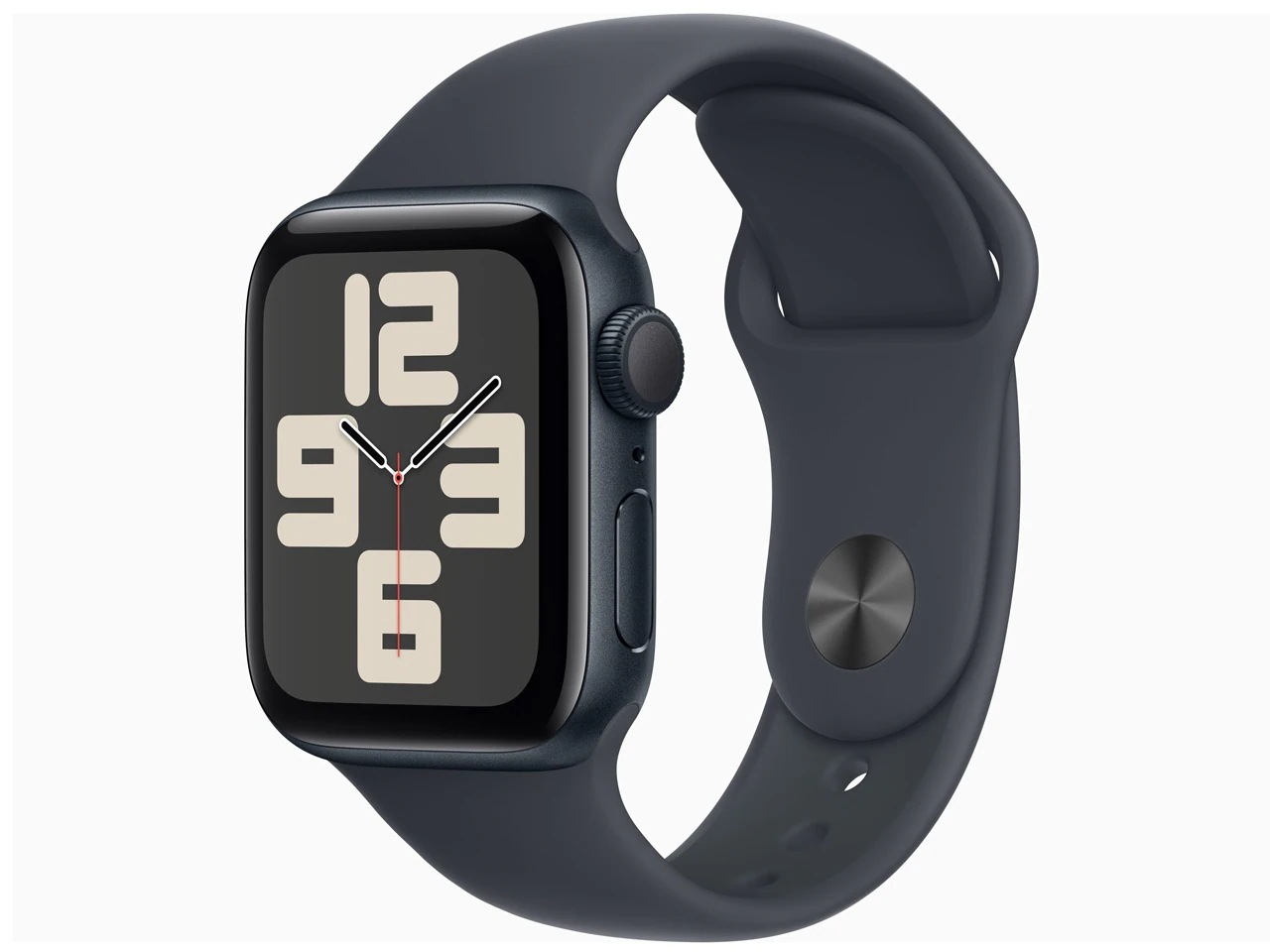 Apple Watch SE 第2世代 GPSモデル 40mm MXE93J/A [ミッドナイトスポーツバンド M/L]