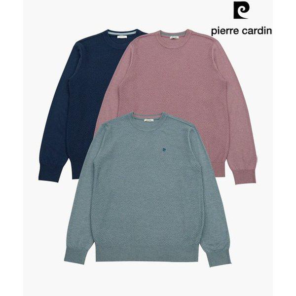 春 秋 男性 中間期 ラウンド ニット Tシャツ PQKR1303_ept