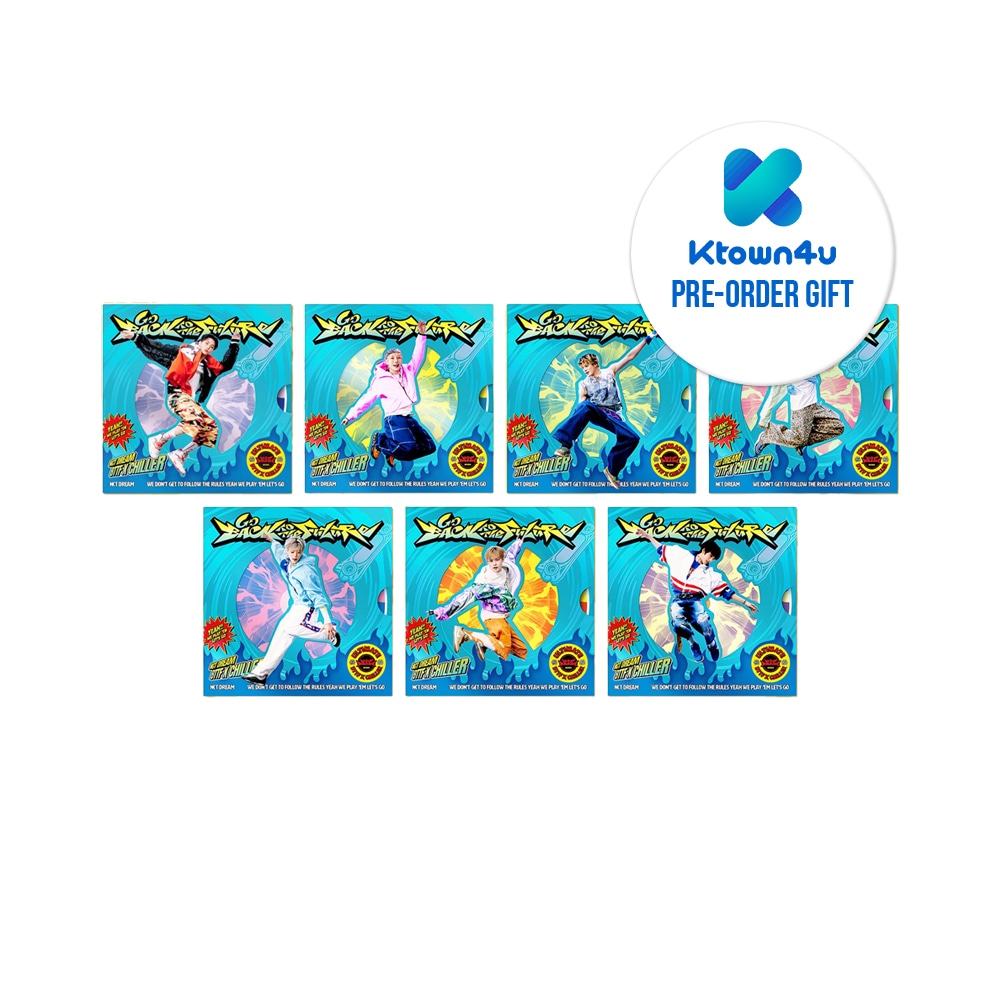 【KTOWN4U特典選択】 NCT DREAM - GO BACK TO THE FUTURE / DIGIPACK VER / 7種セット / NCT DREAM アルバム