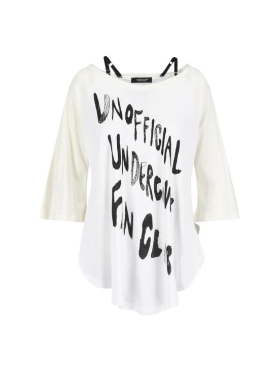 UNDERCOVER Women Tops UC1F1809WHITE White