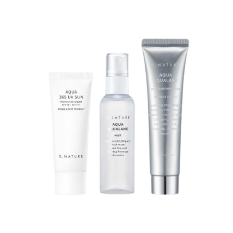 デイケア3点セット (日焼け止め40ml +  ミスト100ml + 水分クリーム60ml)