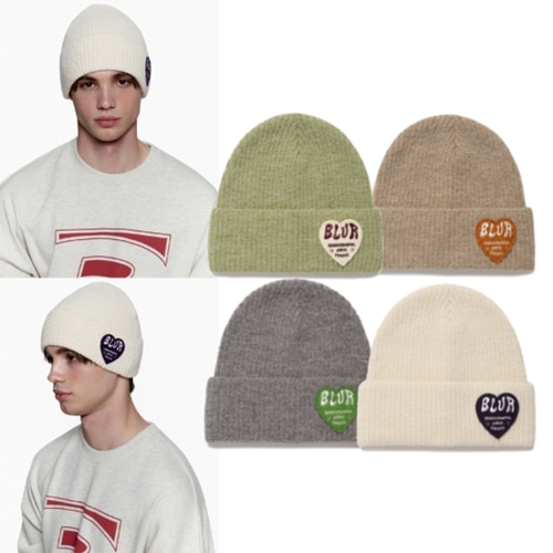HEART PATCH BEANIE