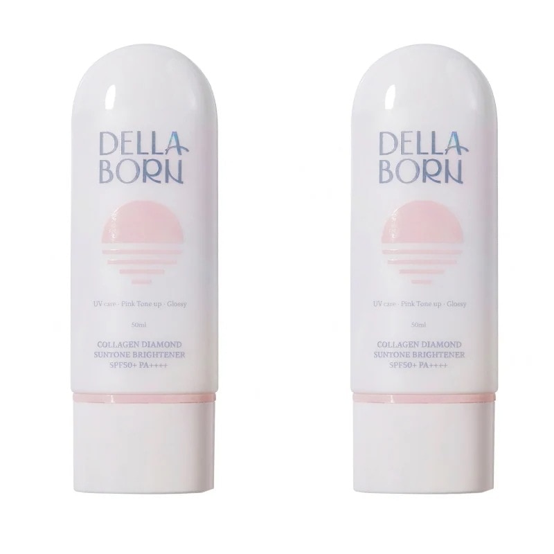 コラーゲン ダイヤモンド ブライトナー トーンアップサンクリーム SPF50+ / PA++++ 50ml 2個