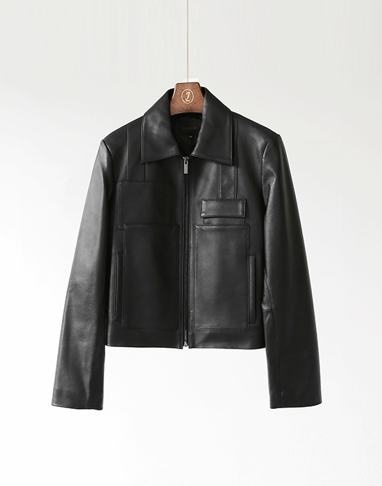 J.BLANC　ラムレザー　ジャケット