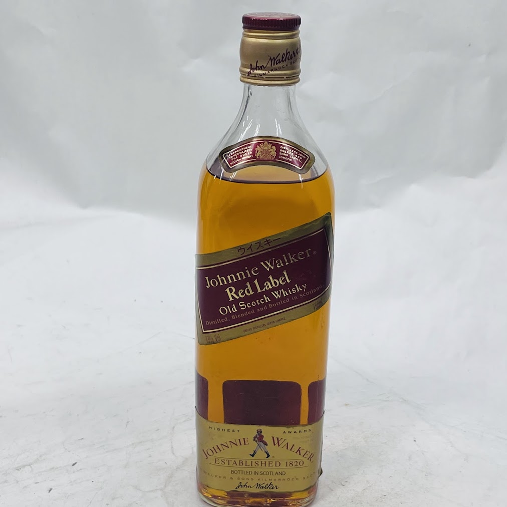 【未成年の飲酒は法律で禁じられています】ジョニーウォーカー 赤ラベル 750ml43度スコッチウイスキー