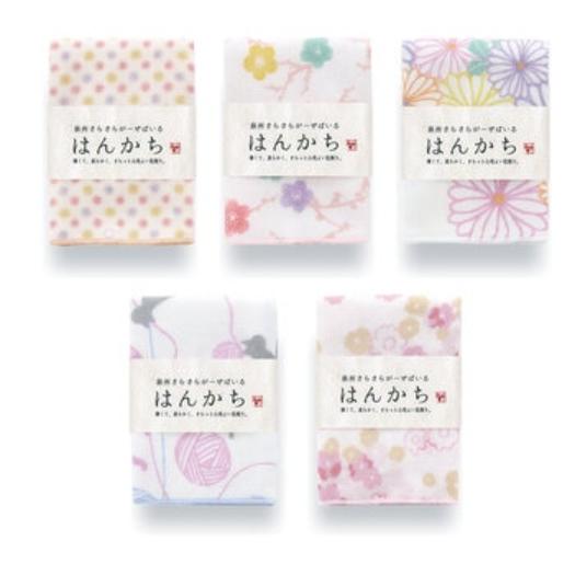 【倉庫直送】泉州さらさらガーゼハンカチ 5枚セット x 2個セット