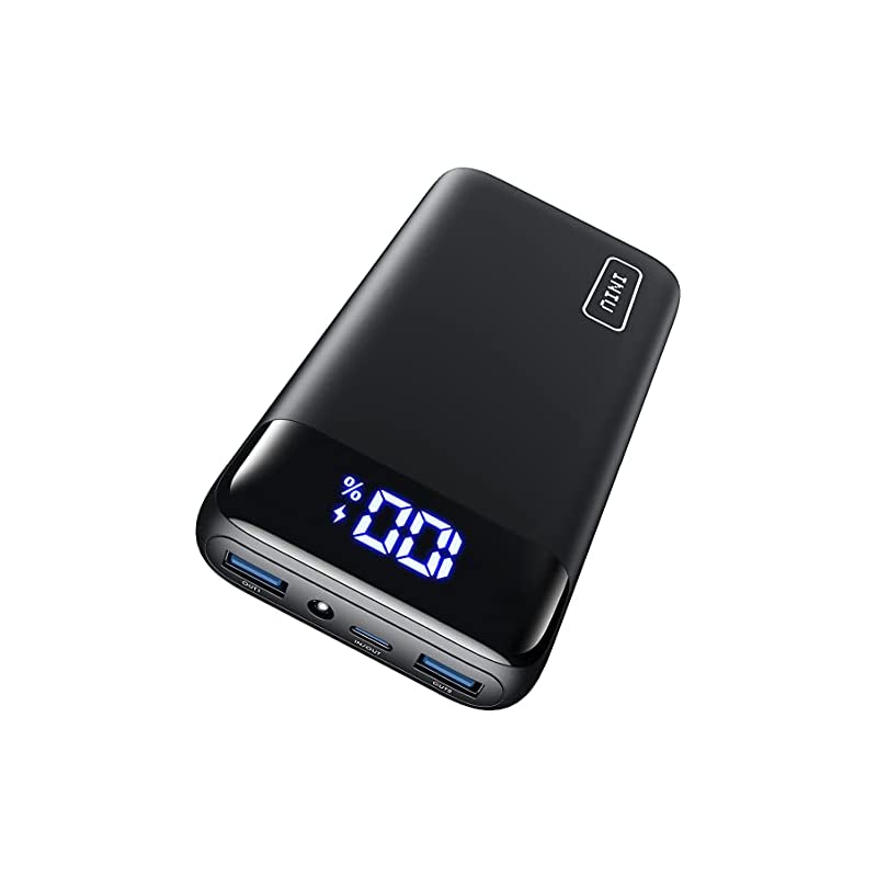 モバイルバッテリー 20000mAh 大容量 急速充電 22.5W PD 3.0 QC 4.0 [3台同時充電でき LEDライト付き 残量表示 低電流モード搭載 PSE認証済] USB C モバイル