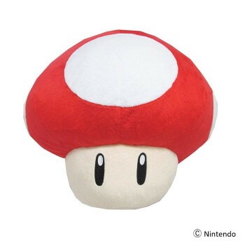 スーパーマリオ 雑貨シリーズ アイテムクッション（スーパーキノコ）