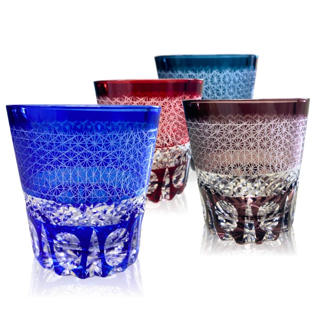 【ギフトボックス入り】 切子グラス 260ml 食洗機対応