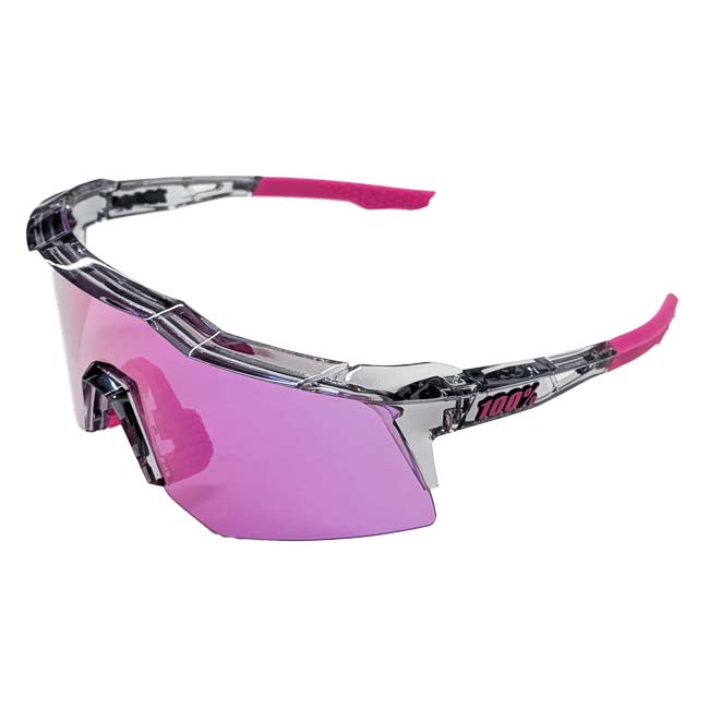 ワンハンドレッド 100% スポーツサングラス スピードクラフト XS マルチレイヤーミラー レンズ クリアレンズ付 60009-00009 P.T.Grey×Pple