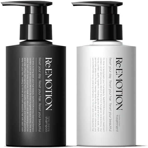 [国内正規品] リエモーション ハニースイートクレンジングシャンプー + コンディショナー セット 300ml+300ｇ ReEMOTION MEGUMI MAGGY 美的 ベスコス 生蜂蜜 7,487円