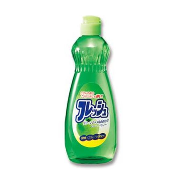 (まとめ)ロケット石鹸 フルーツ酸配合 フレッシュグリーンアップル 本体 600ml 1セット(20本)(×5セット)