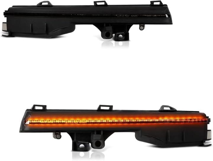 互換品/交換 LS LC ES UX RC IS LBX LED 流れて光る ドアミラー シーケンシャルウインカー レクサス LEXUS スモークレンズ仕様 純正交換タイプ(アンバー)