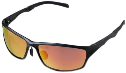 がまかつ(Gamakatsu) G 偏光サングラス GM1784 ブラック/レッドミラー