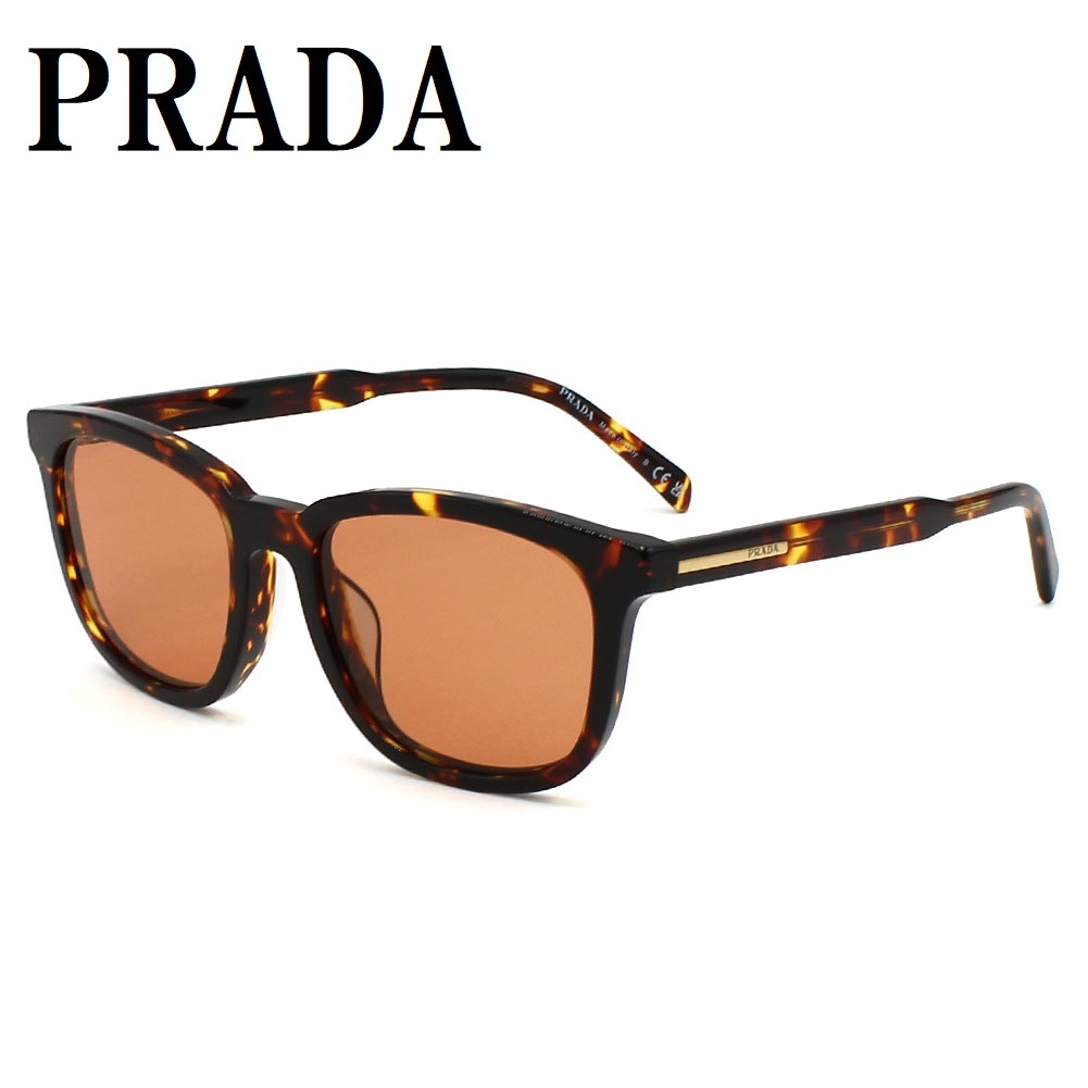 PRA21SF 14O07V 55 サングラス アジアンフィット メガネ 眼鏡 UVカット 紫外線カット メンズ レディース オレンジ ハバナ