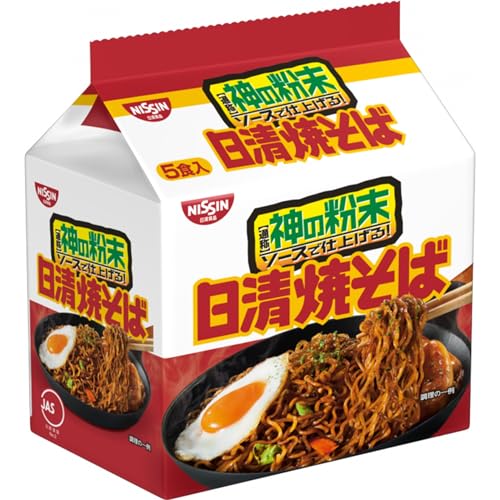 日清焼そば 5食パック 日清食品 インスタント 袋麺 焼きそば (1食100g×5袋)×6個