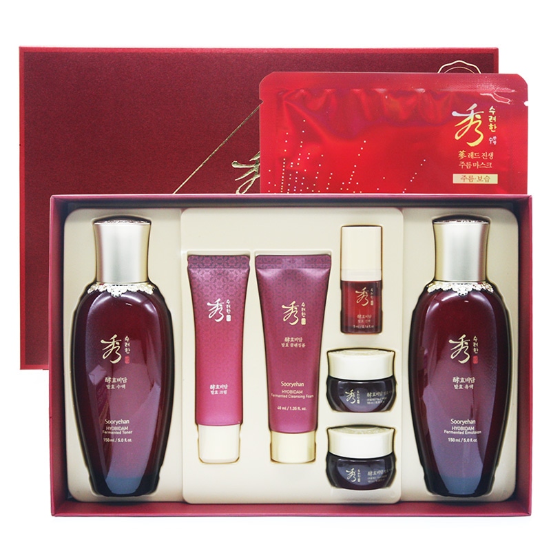 ヒョビダム発酵2種セット 化粧水150ml＋乳液150ml/발효 2종