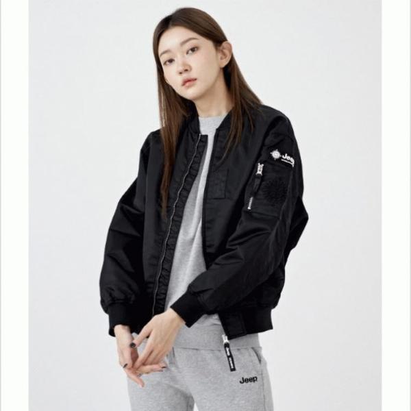 JEEP 男女共用ワッペン航空ジャンパー_A JN1JPU201
